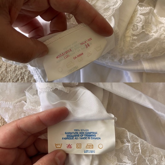 NWT Vintage White Lace Camisole - Picture 7 of 10
